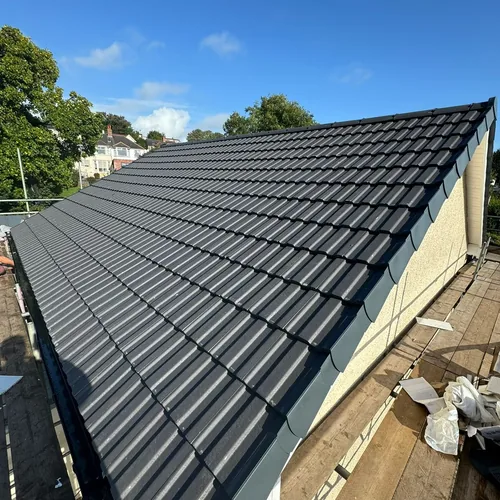 A recent roof job we completed in Stoke-on-Trent